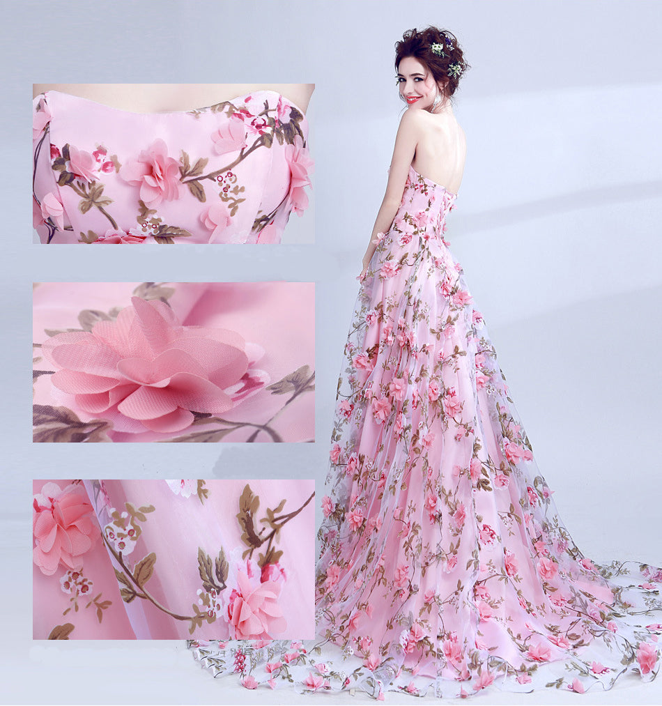 Flower Fairy Dresses for Wedding Evening Elegant